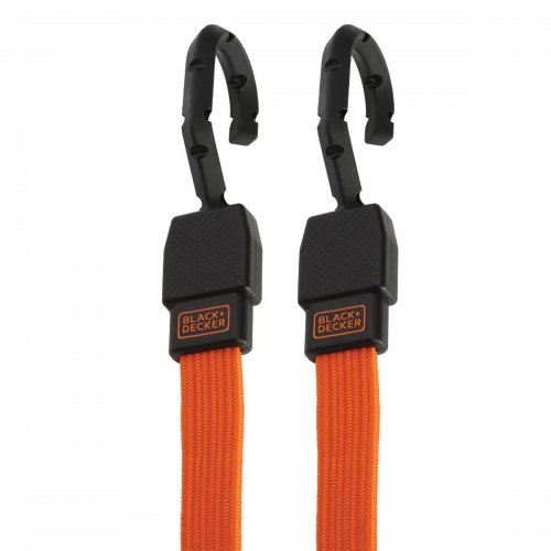 BLACK+DECKER 1.25 in. x 14 ft. Tow Rope with Clip Hooks and 4,500